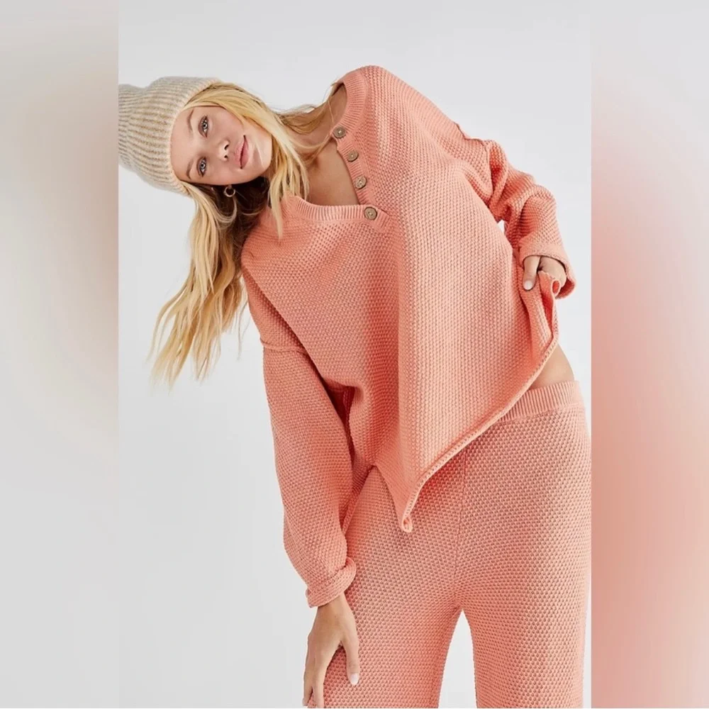 ‼️SOLD‼️ Free People Hailee Sweater Set - Canyon - Picture 4 of 11